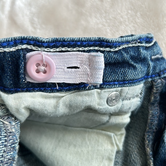 3/$25 Girls Levi’s Boot Cut Sequin Denim Jeans Size 6 - Picture 6 of 6